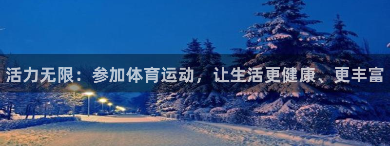 一竞技官网下载：活力无限：参加体育运动，让生活更健康