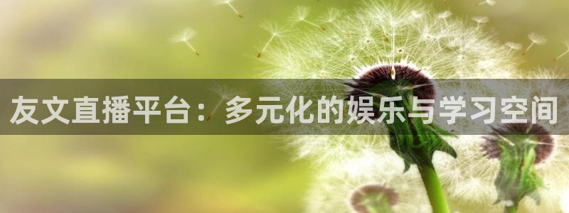 新足球比赛直播吧：友文直播平台：多元化的娱乐与学习空间